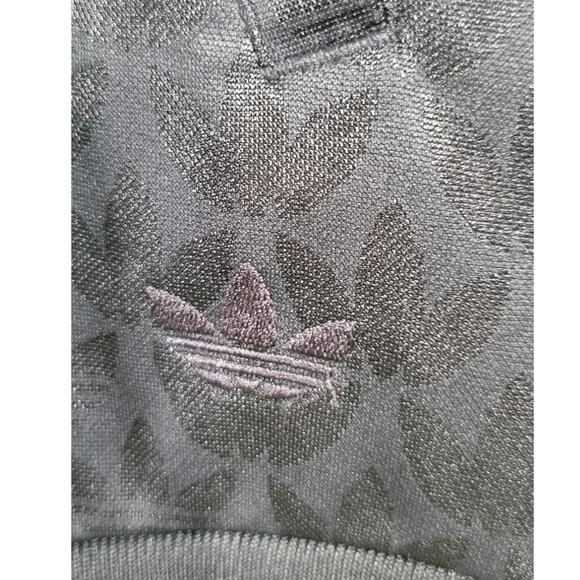 Adidas Jacket Womens X-Large Monogram Black Track Jacket Athletic NWT $85 Retail - Picture 6 of 8